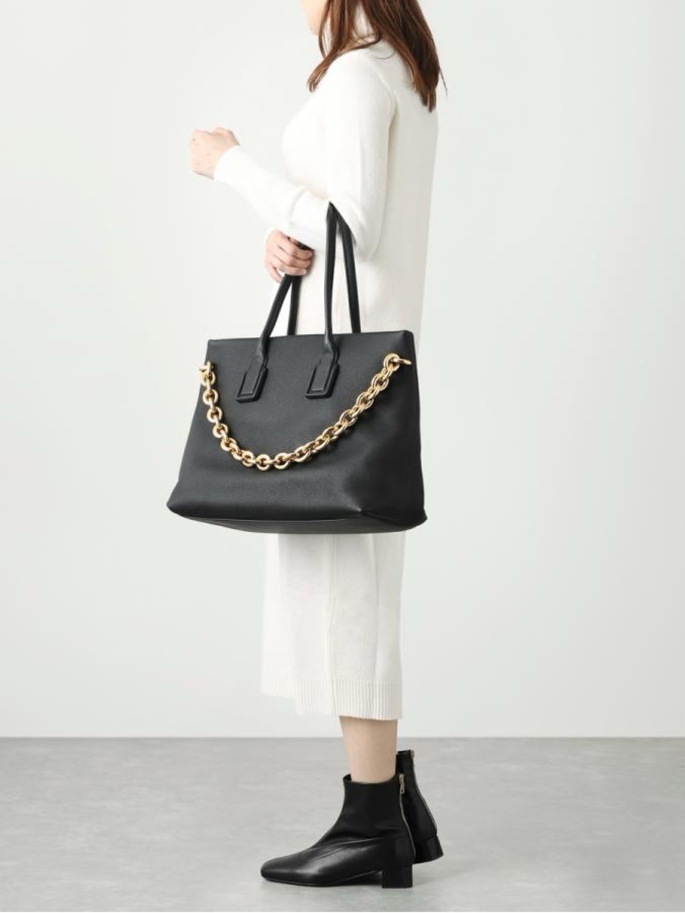 Bottega Veneta Mount Leather Tote